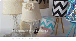 Desktop Screenshot of laboutiquedelapantalla.com